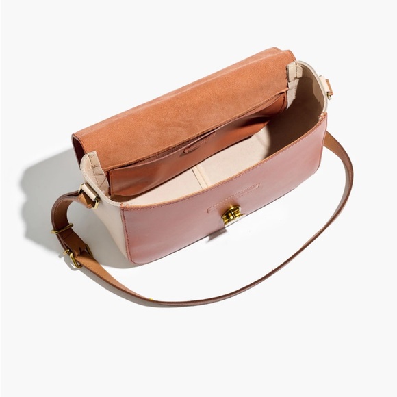 Madewell The Abroad Shoulder Bag: Colorblock Edition NWT - Picture 2 of 9